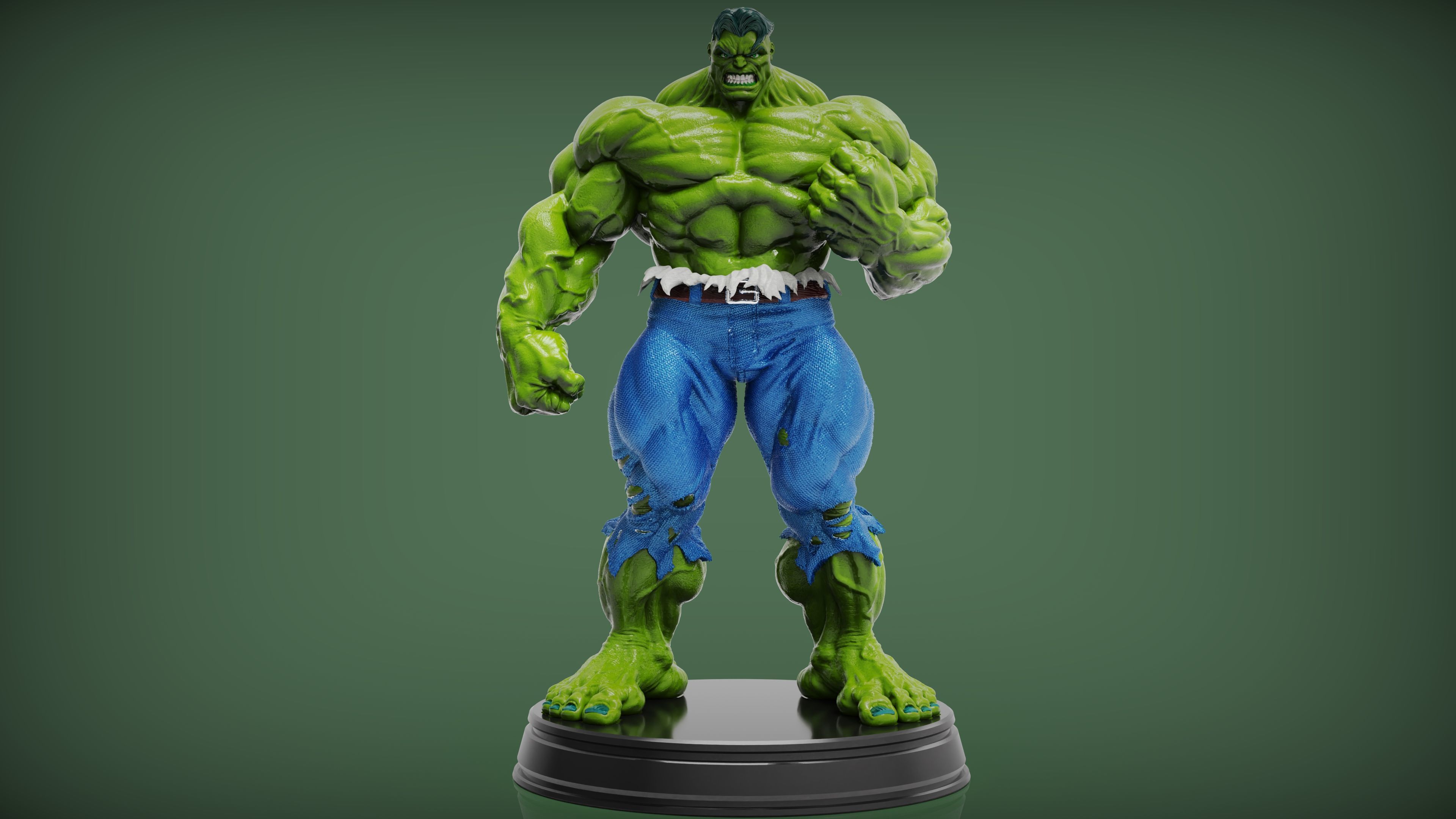 Hulk MSH 3D print model_2