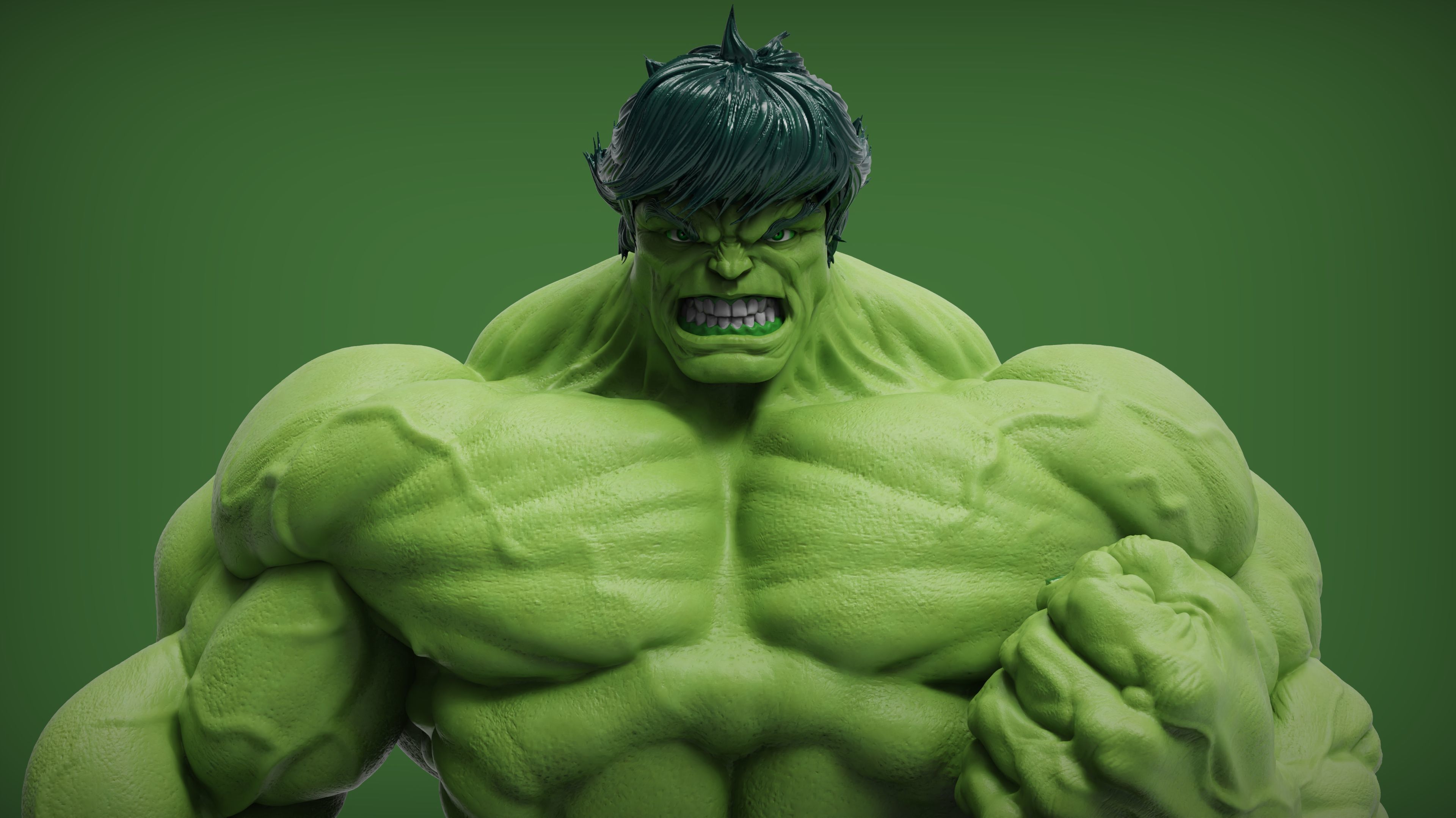 Hulk MSH 3D print model_4