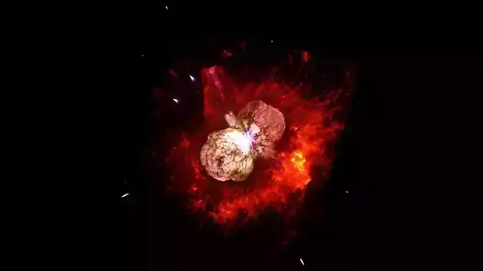 Homunculus Nebula 3D model