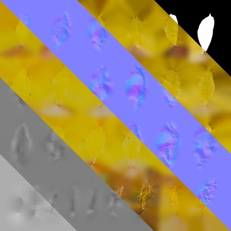 Anydrafts Lysimachia christinae Flower 02 Texture_8