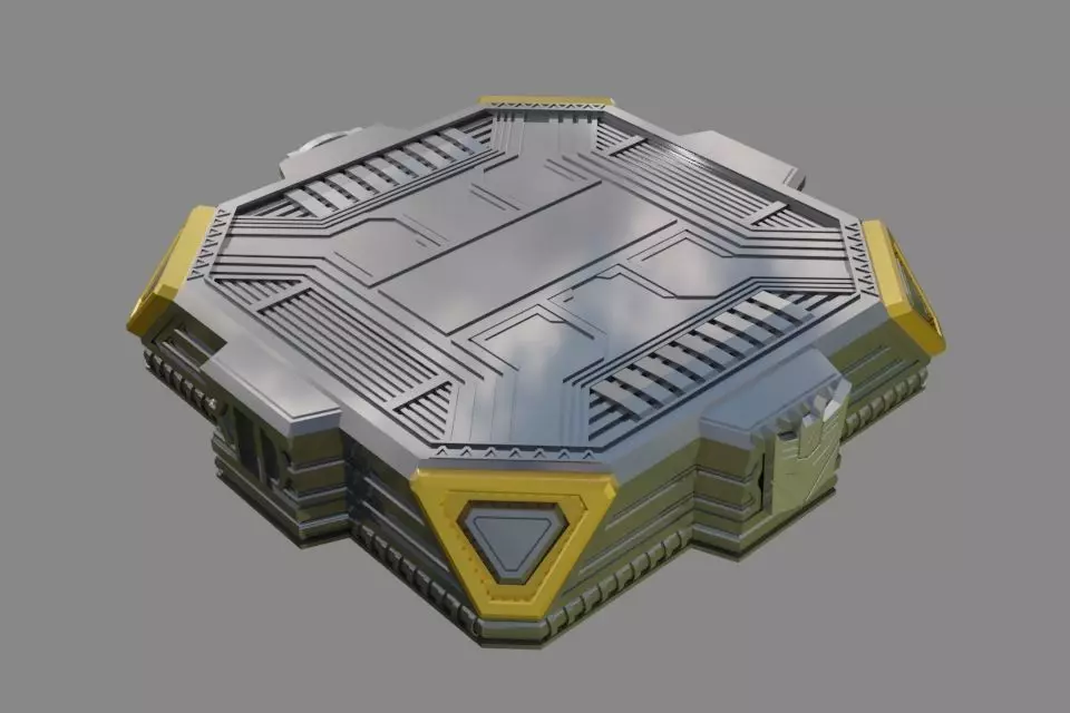 Display Stand Transformers Fan Art Square Version 3D print model_0