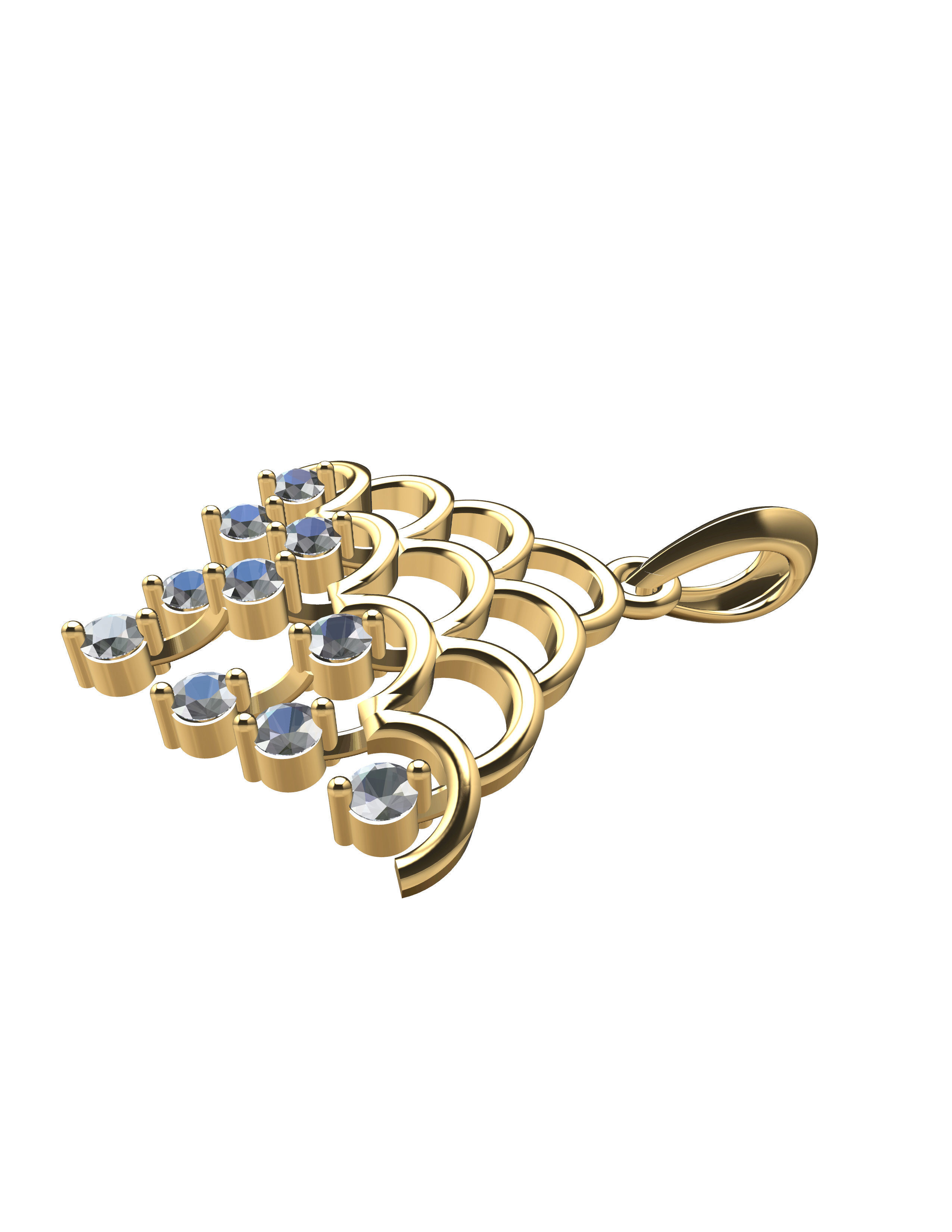 DELICATE PENDENT DESIGN 3D print model_2