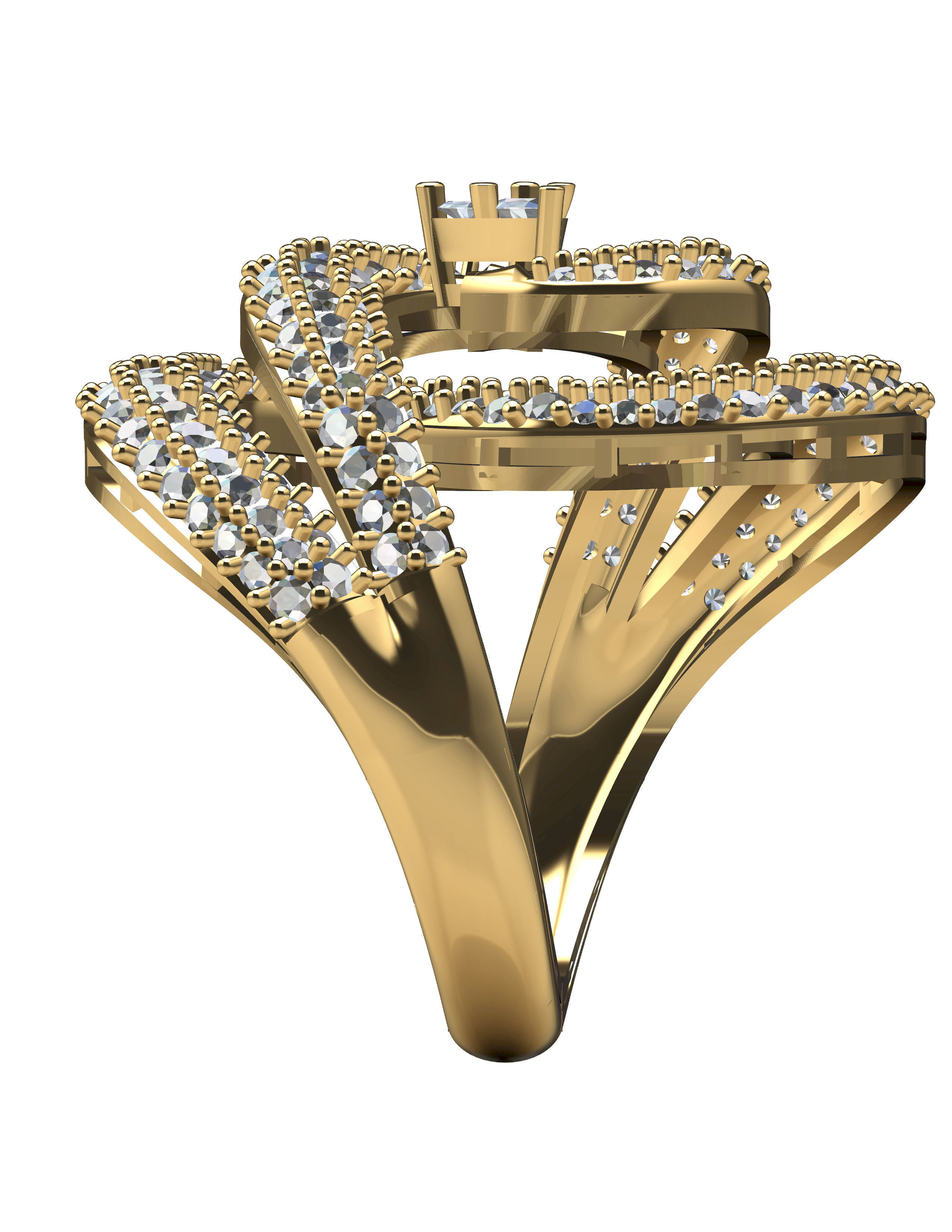 THE BEST ANTIQUE STYLE RING DESIGN  3D print model_3