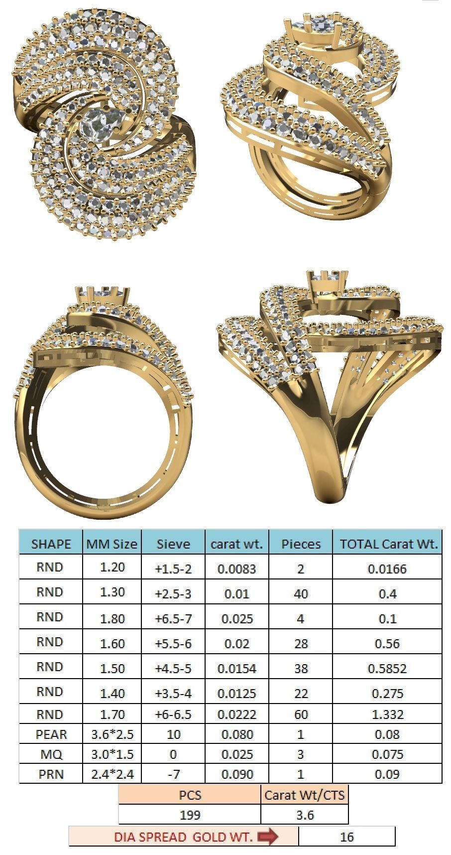 THE BEST ANTIQUE STYLE RING DESIGN  3D print model_4