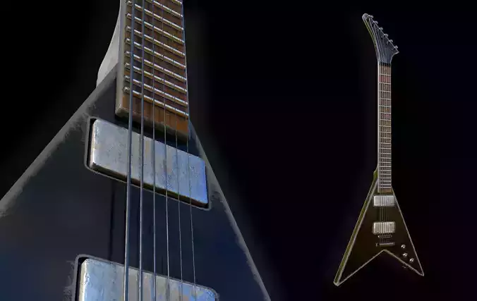 Electric Guitar King V Inspired