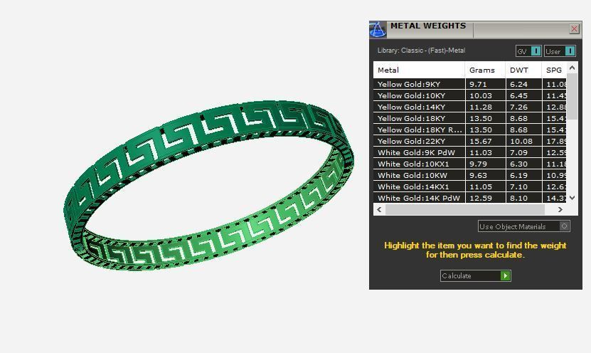Bracelet 3D print model_3