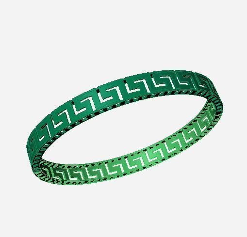 Bracelet 3D print model_2