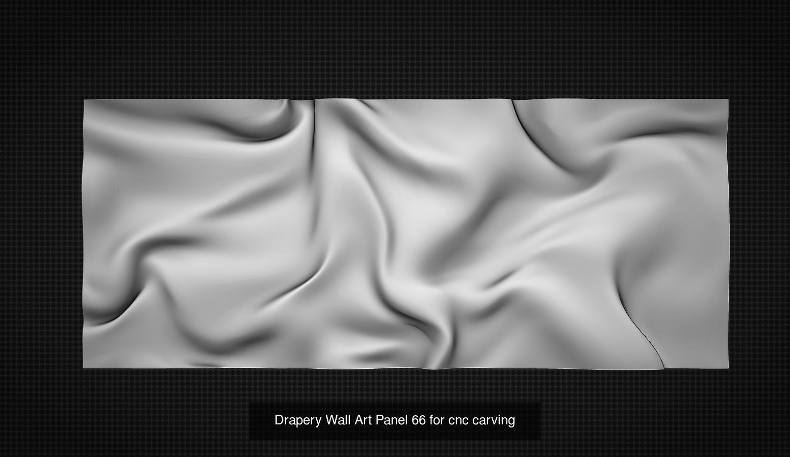 Decorative Wavy Wall Art Panels Set 3D Model Collection_8
