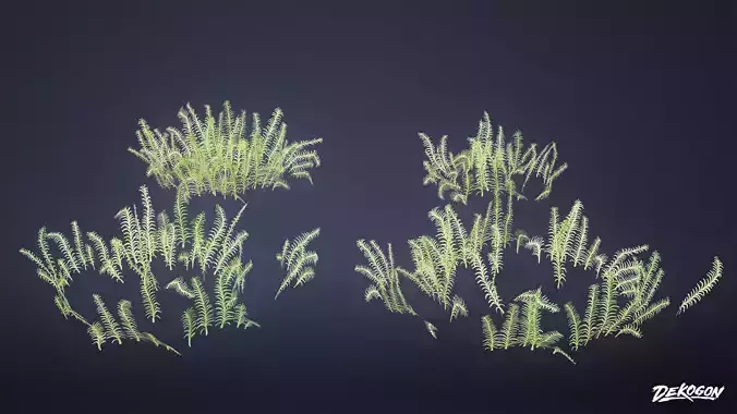 FOLIAGE - Moss Clumps 01 - LOW POLY