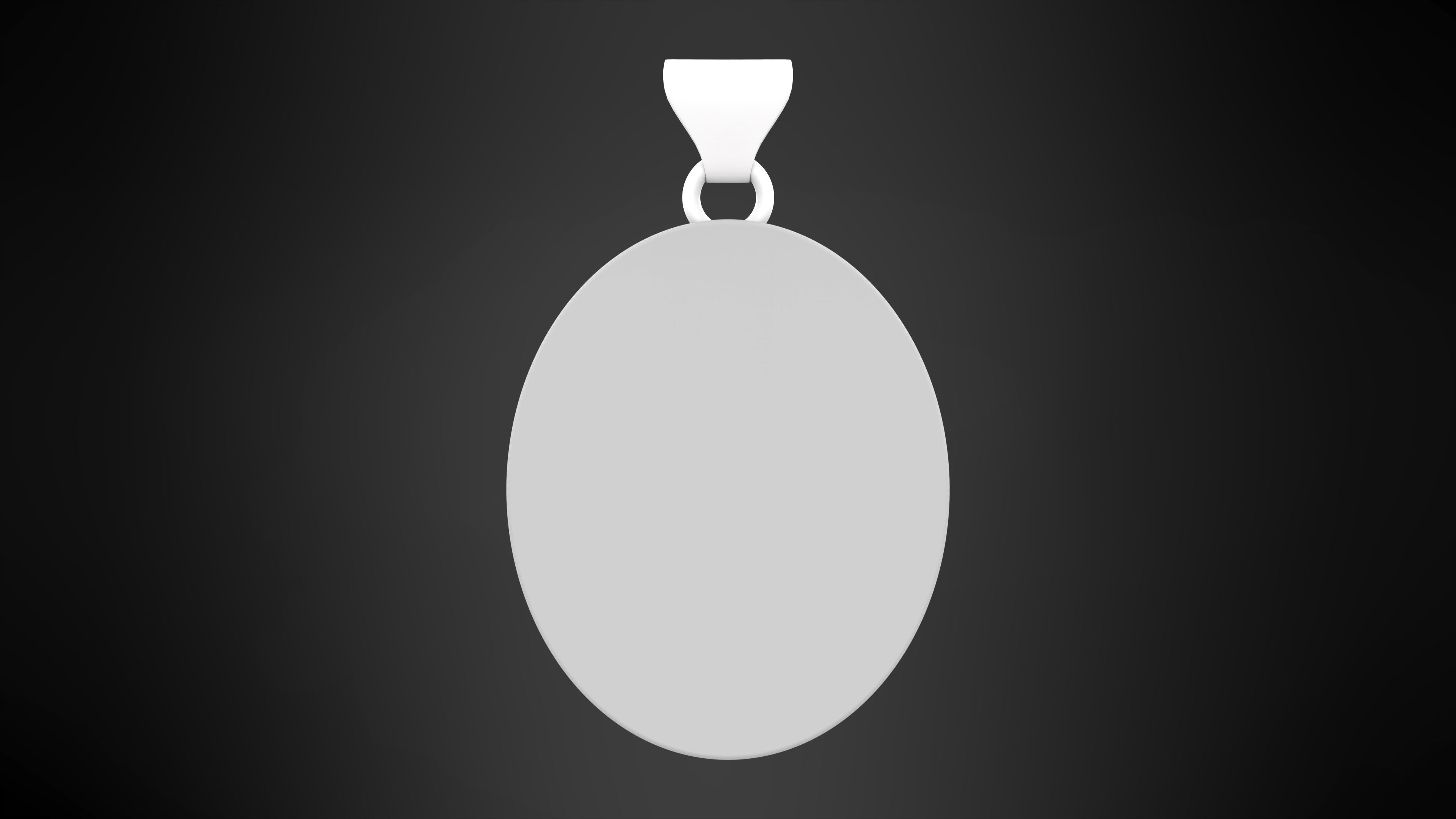 Parma Cordis Pendant 3D print model_7