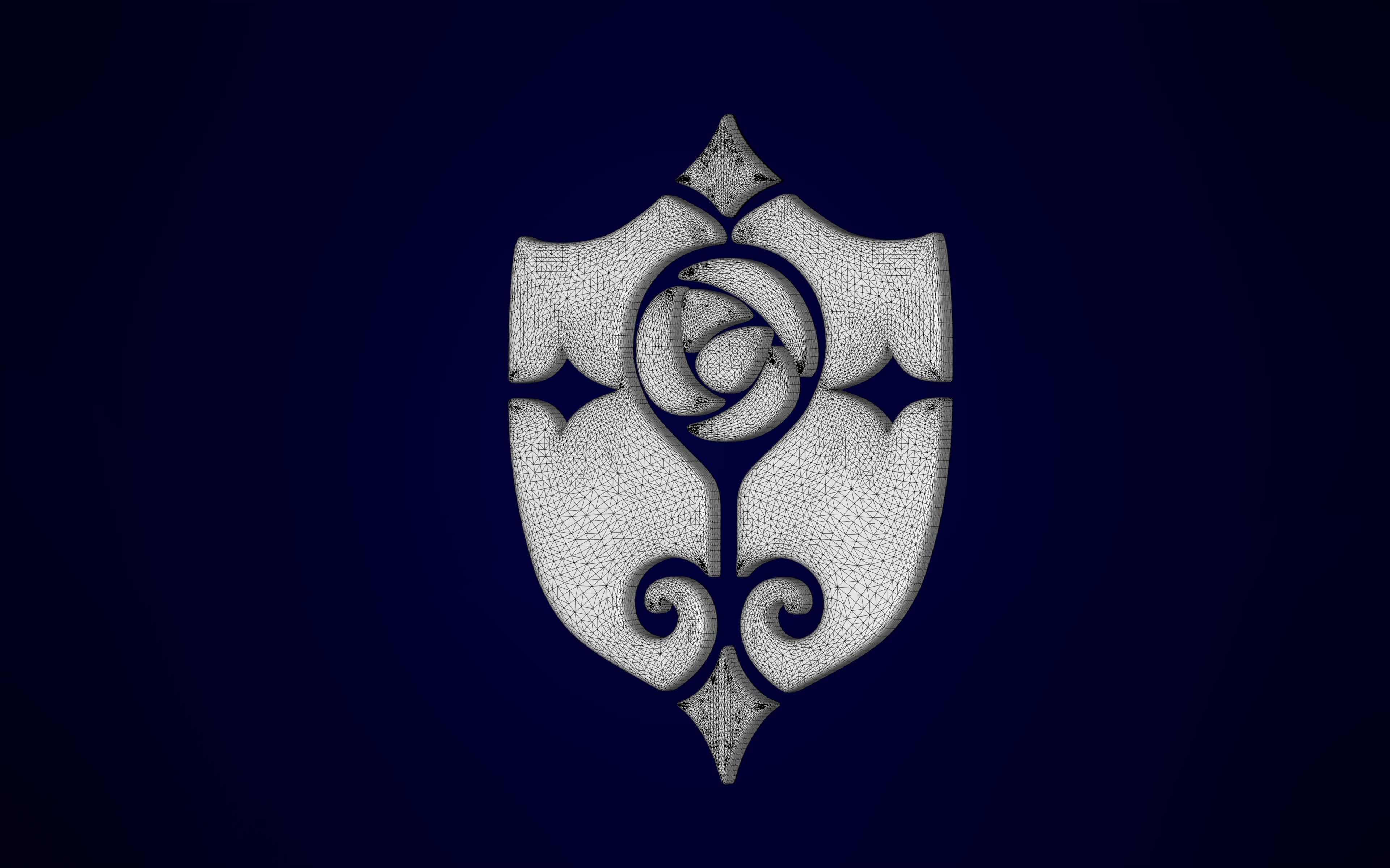 Parma Cordis Pendant 3D print model_8