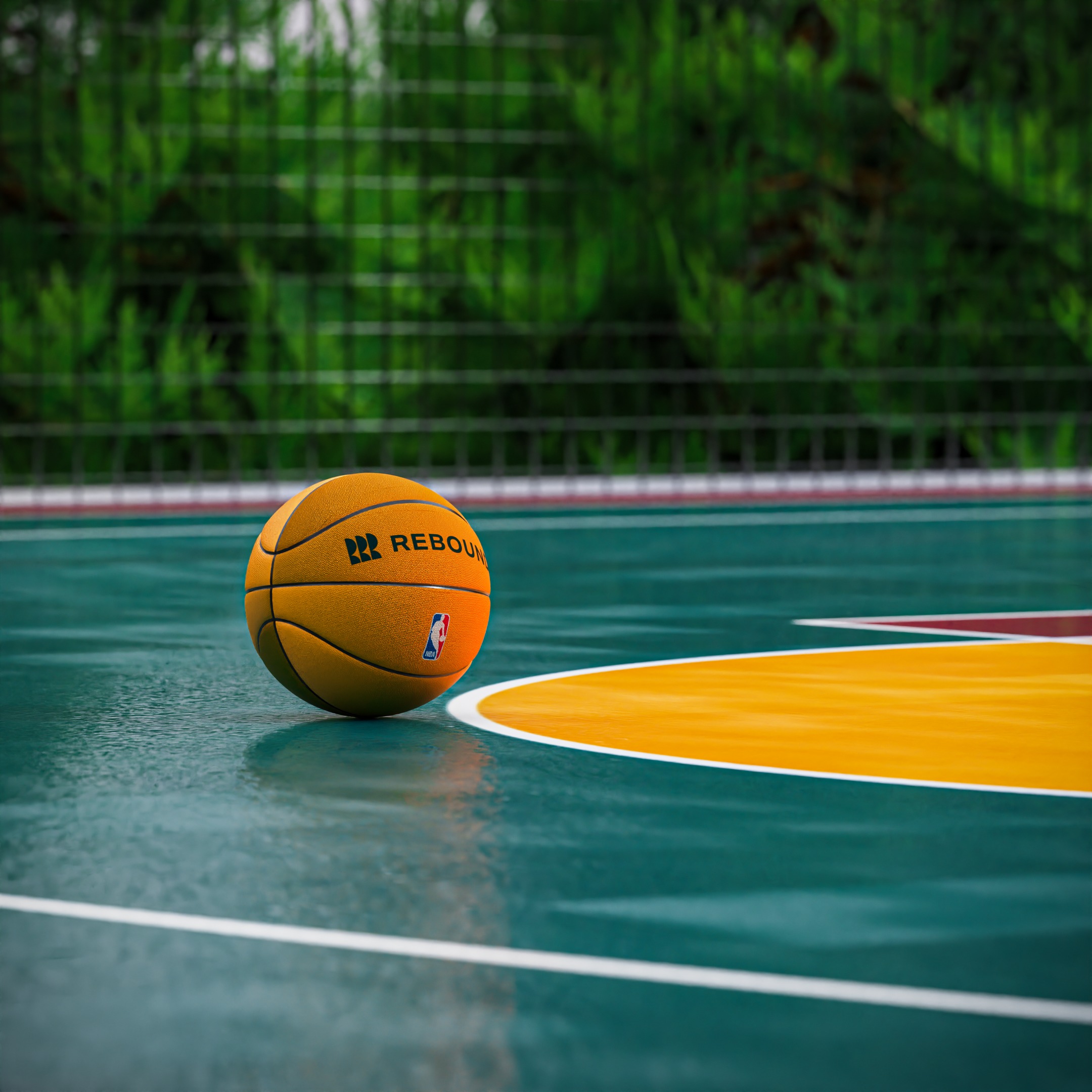 BasketBall Court 3D model_4