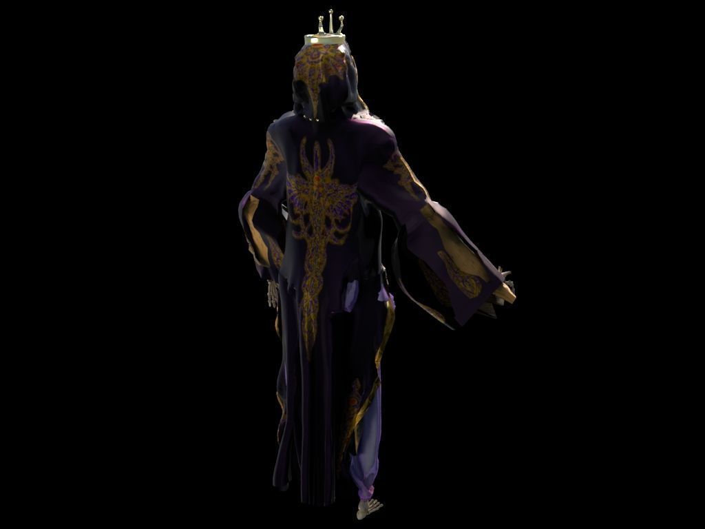 Skeleton King 3D model_6