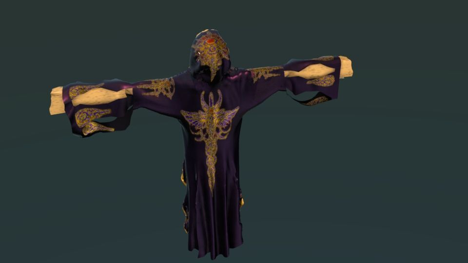 Skeleton King 3D model_9