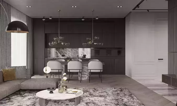 apartment interior scenes       