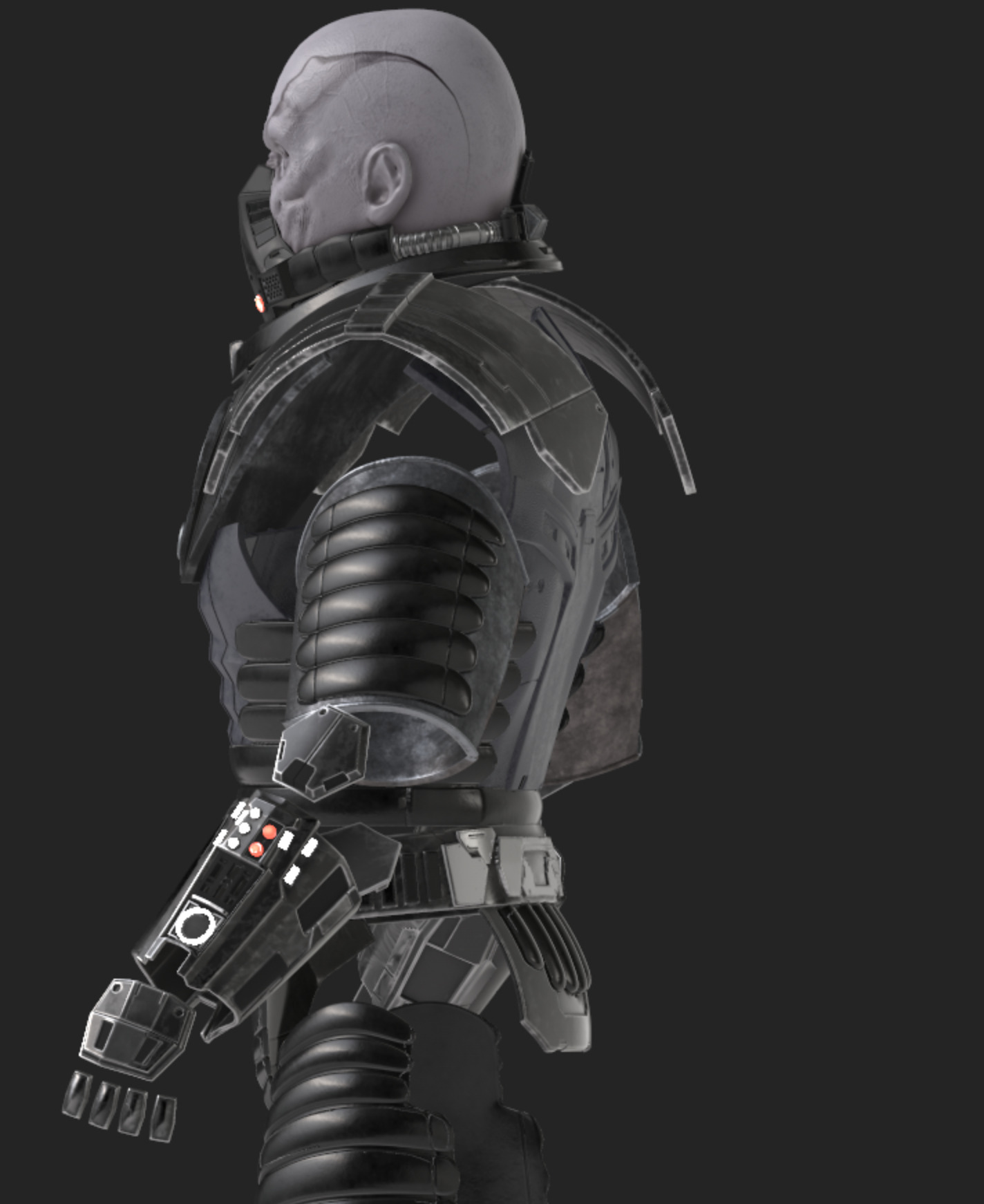 DARTH MALGUS armor head mask Star Wars The Old Republic 3d model 3D print model_21