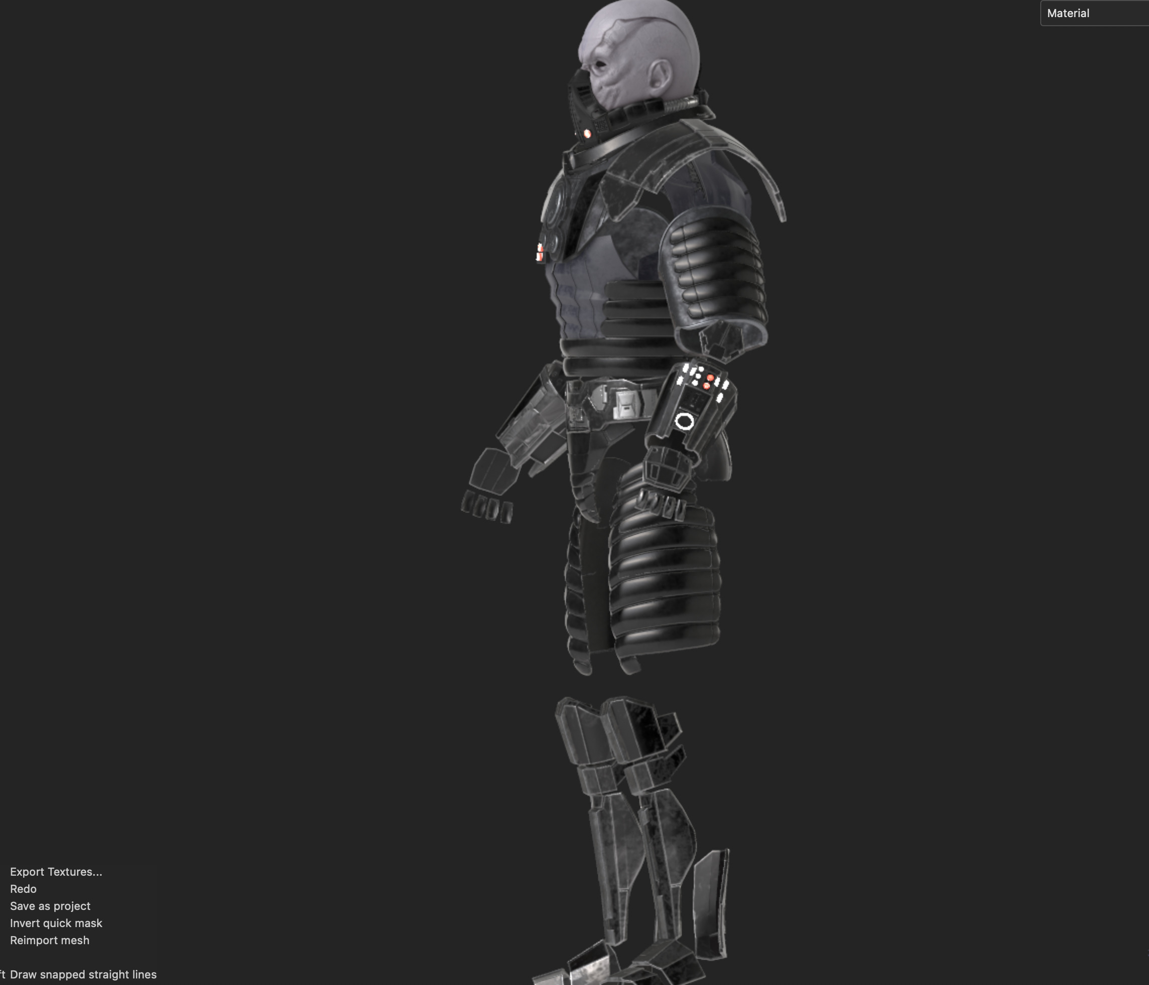 DARTH MALGUS armor head mask Star Wars The Old Republic 3d model 3D print model_19