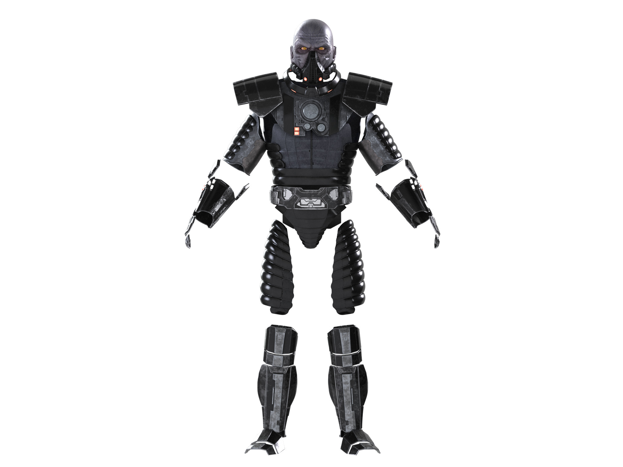 DARTH MALGUS armor head mask Star Wars The Old Republic 3d model 3D print model_35