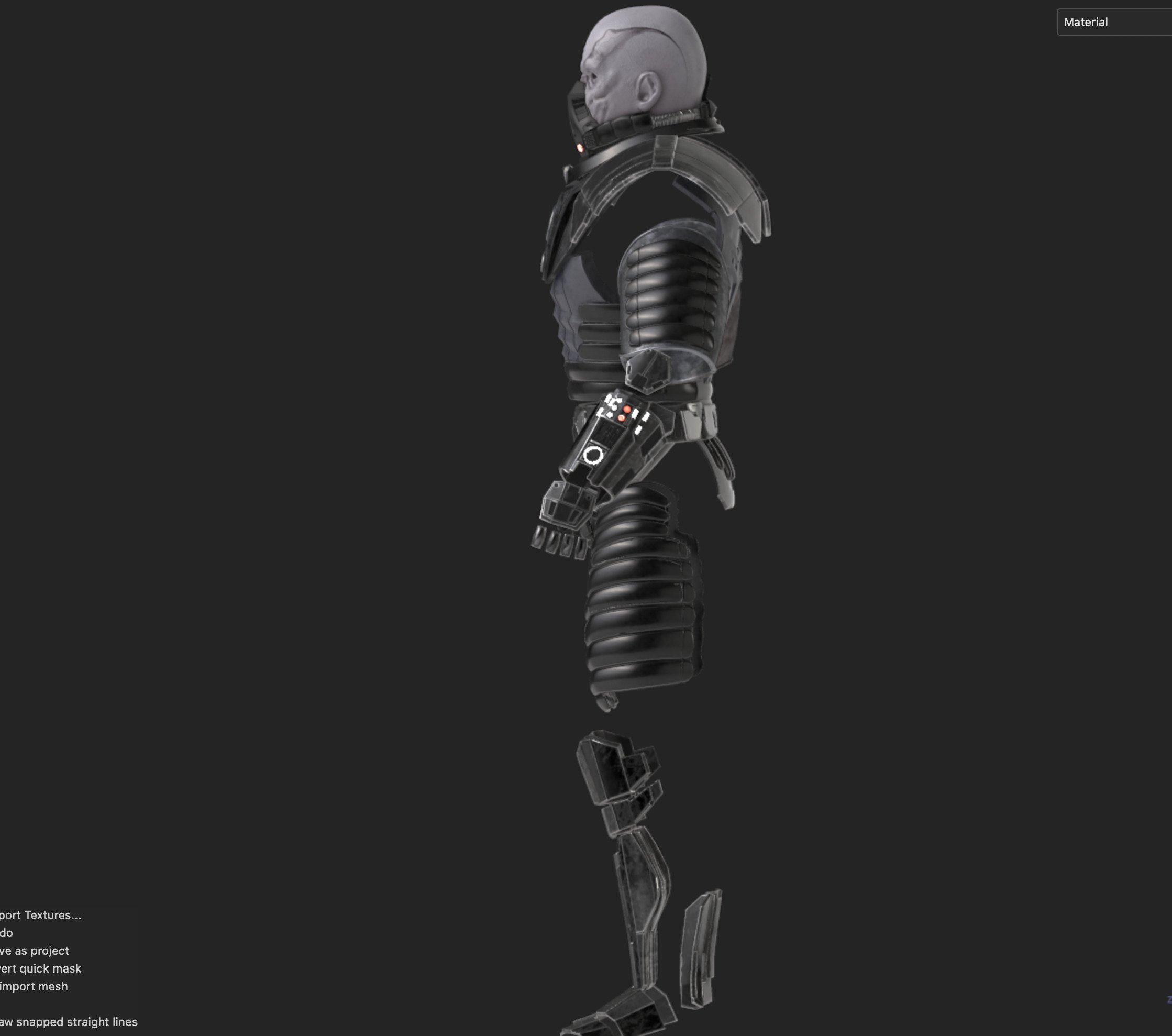 DARTH MALGUS armor head mask Star Wars The Old Republic 3d model 3D print model_20