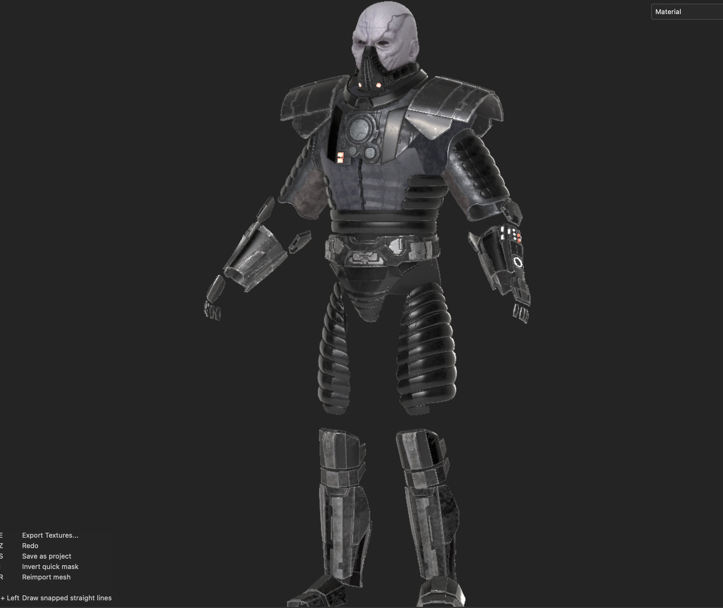 DARTH MALGUS armor head mask Star Wars The Old Republic 3d model 3D print model_26