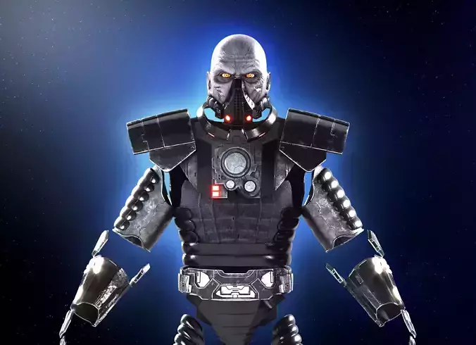 DARTH MALGUS armor head mask Star Wars The Old Republic 3d model