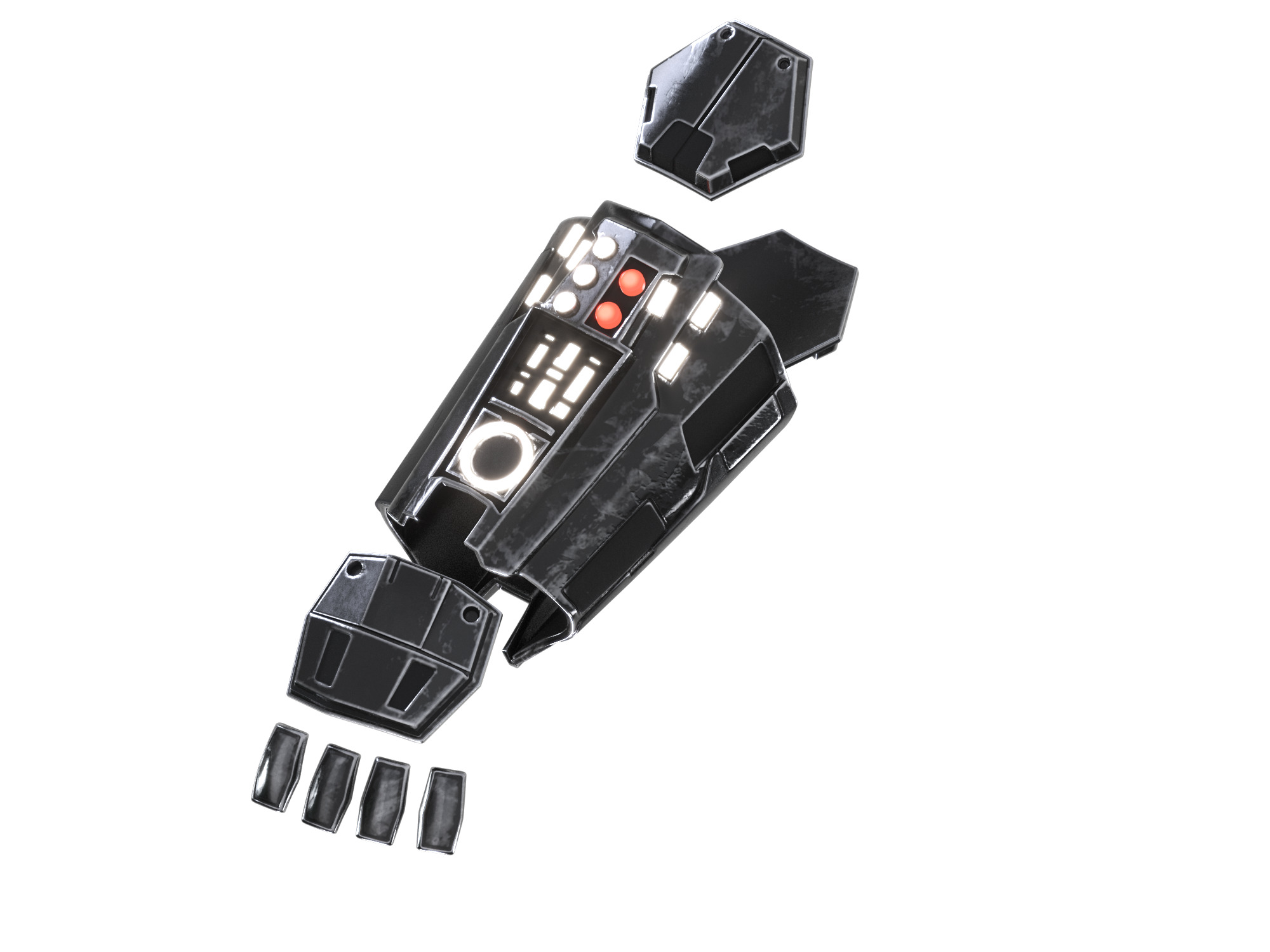 DARTH MALGUS armor head mask Star Wars The Old Republic 3d model 3D print model_43