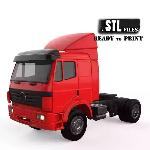 3Dprintable truck benz  SK Series low roof Cab   3D print model