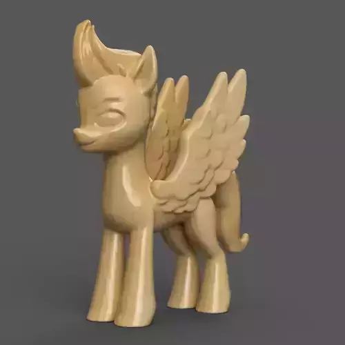 Cute Baby Pegasus 3D Print STL Adorable Decor and Gift
