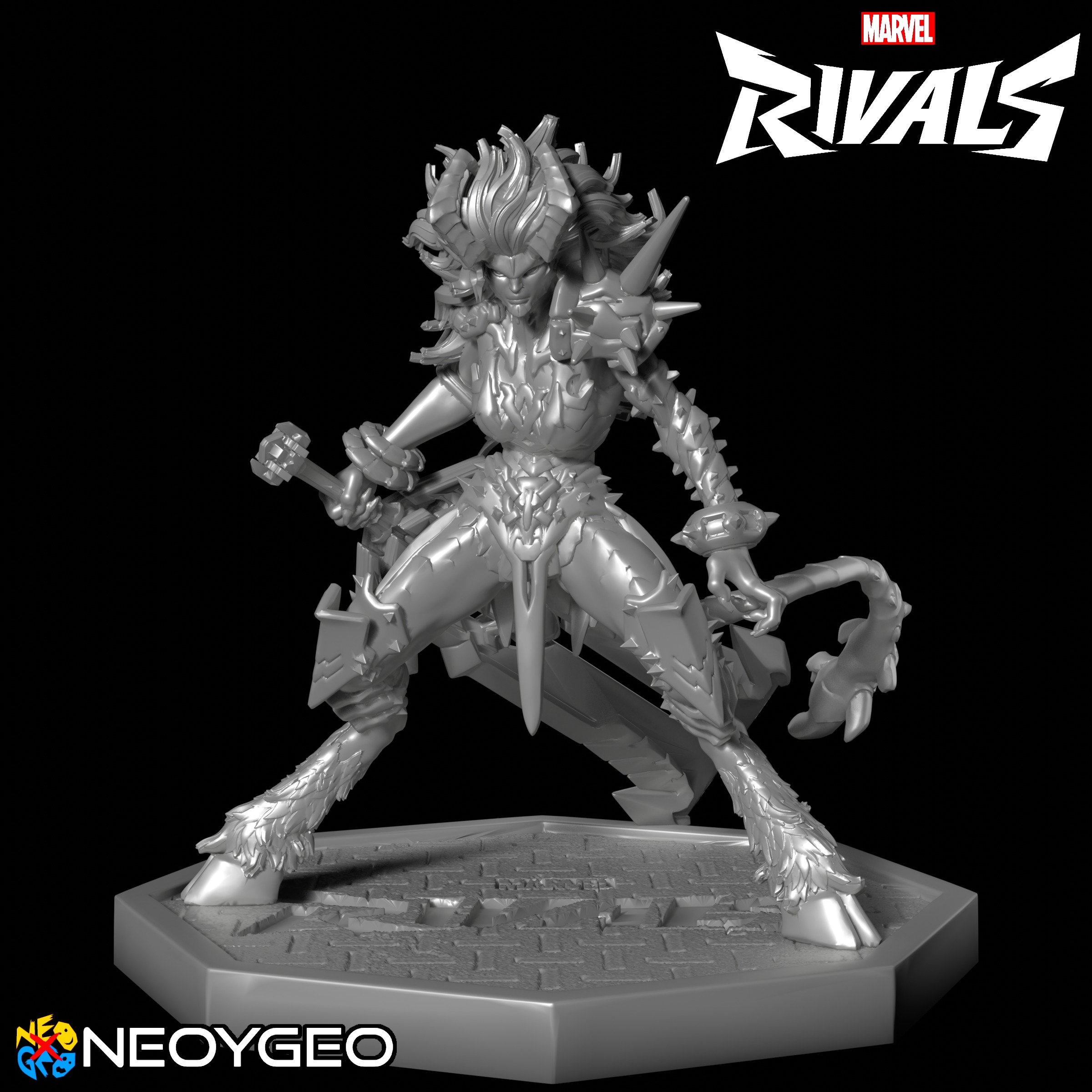 DARKCHILD - DARKCHYLDE - MARVEL RIVALS 3D print model_1
