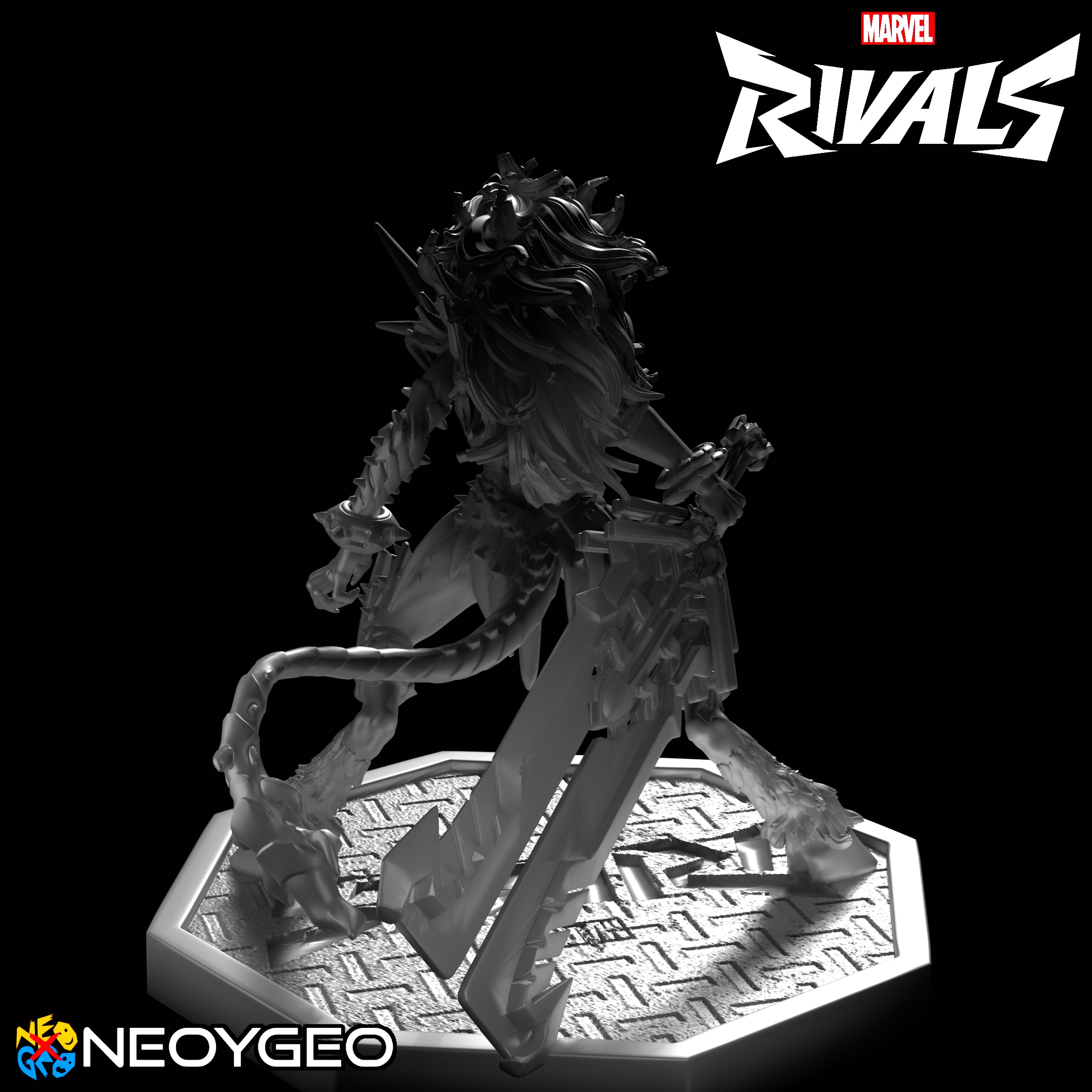 DARKCHILD - DARKCHYLDE - MARVEL RIVALS 3D print model_4