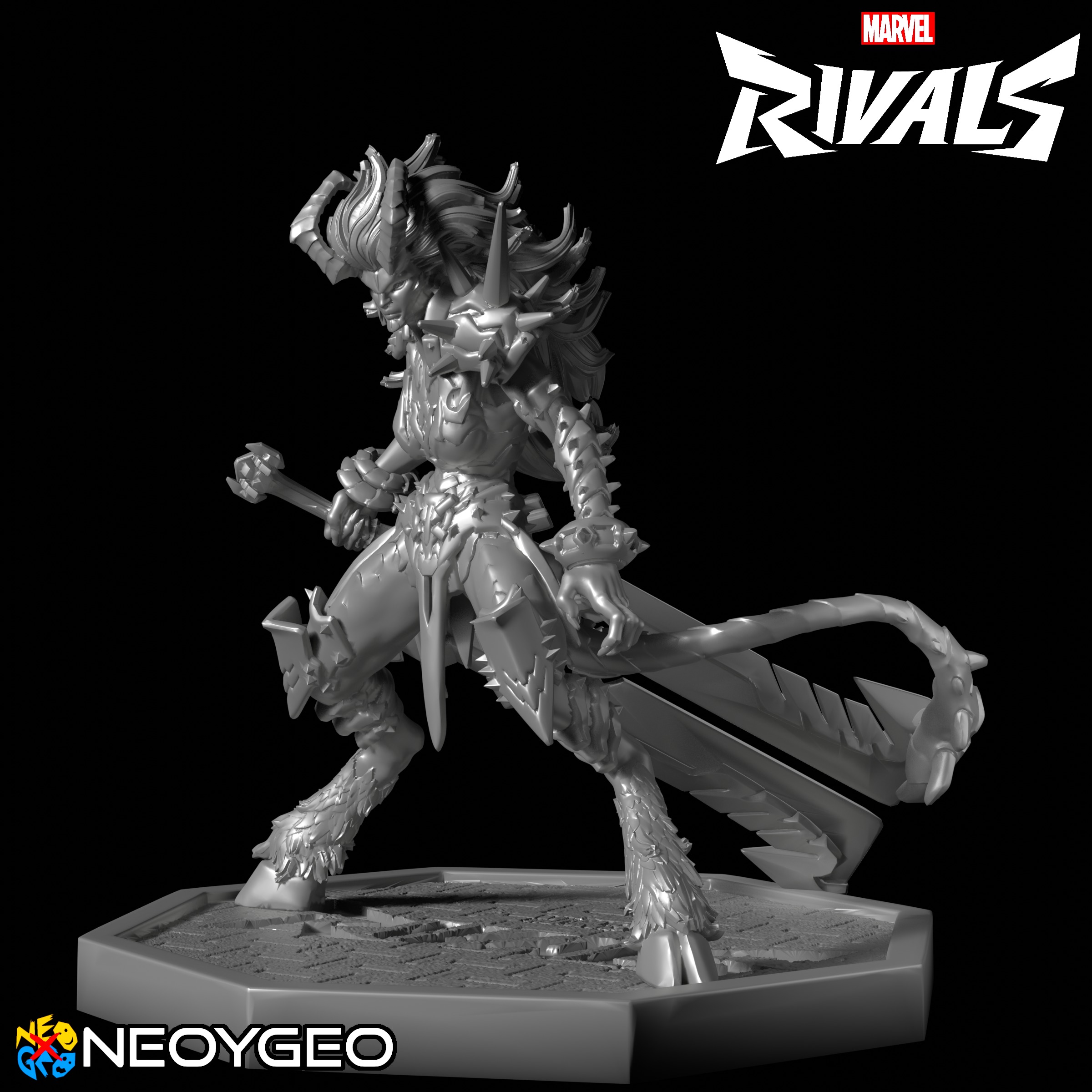 DARKCHILD - DARKCHYLDE - MARVEL RIVALS 3D print model_2