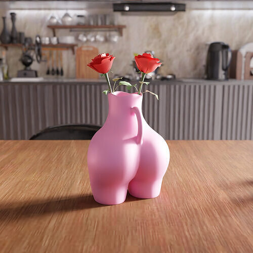 Woman Body Vase - 020 3D print model
