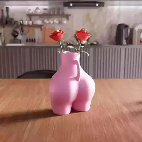 Woman Body Vase - 020