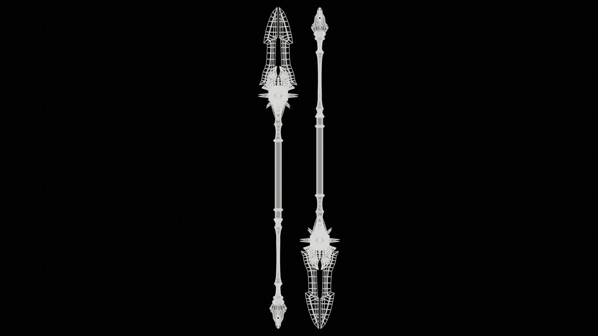 Diablo 3 Imperious Solarion  Low-poly 3D model_6