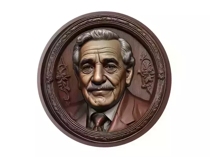 Gabriel Garcia Marquez Medallion