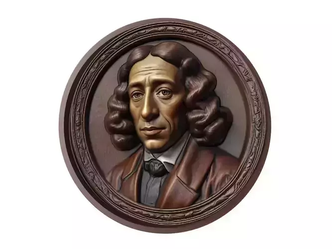 Baruch Spinoza Medallion