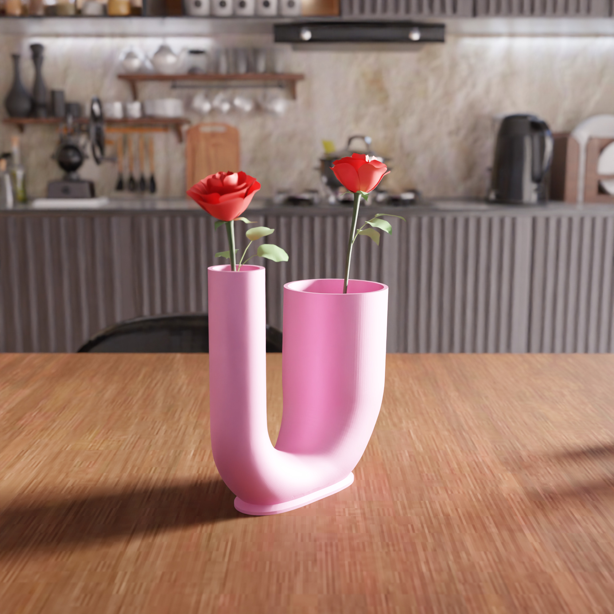 Cylinder Multi Vase - 018 3D print model_2