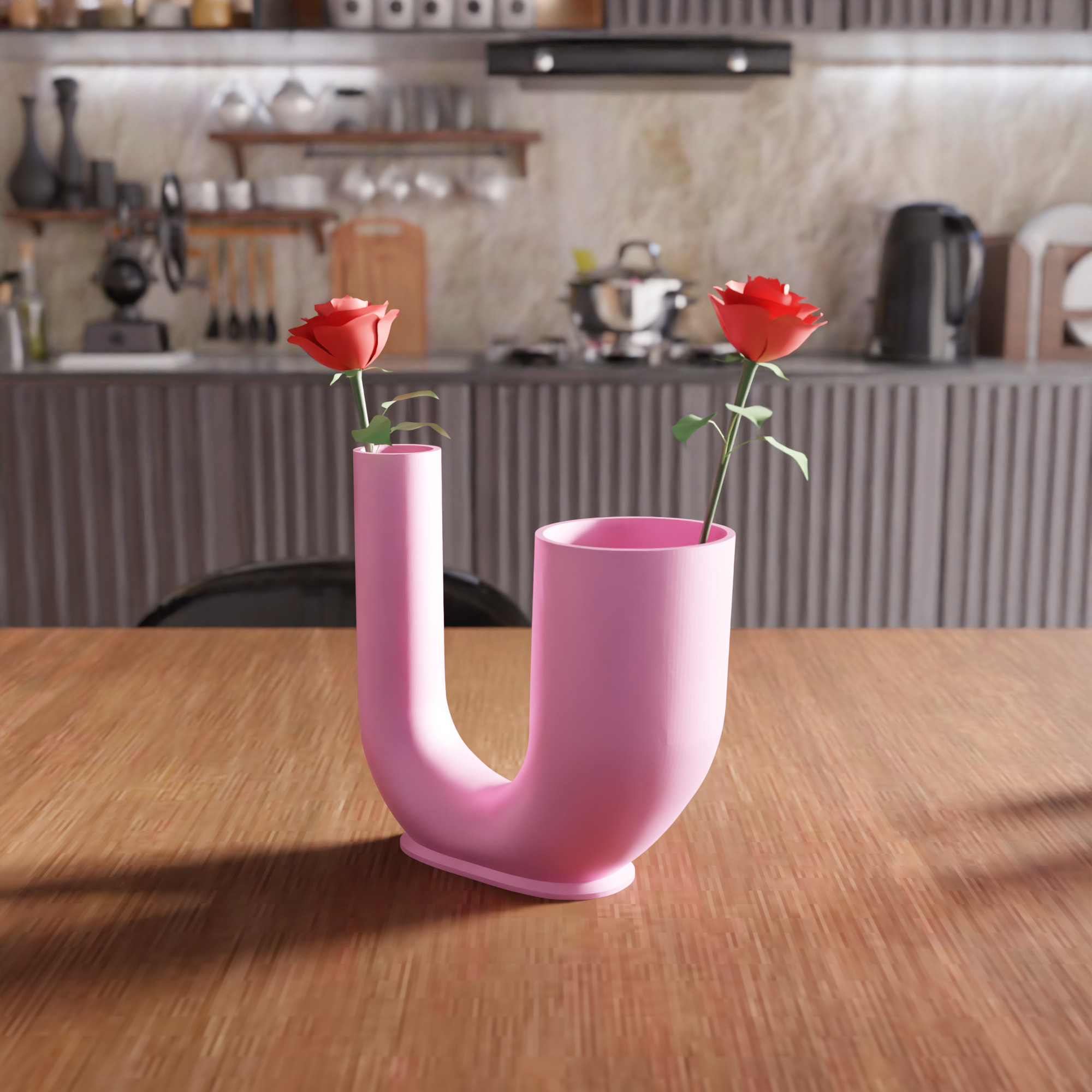 Cylinder Multi Vase - 018 3D print model_3