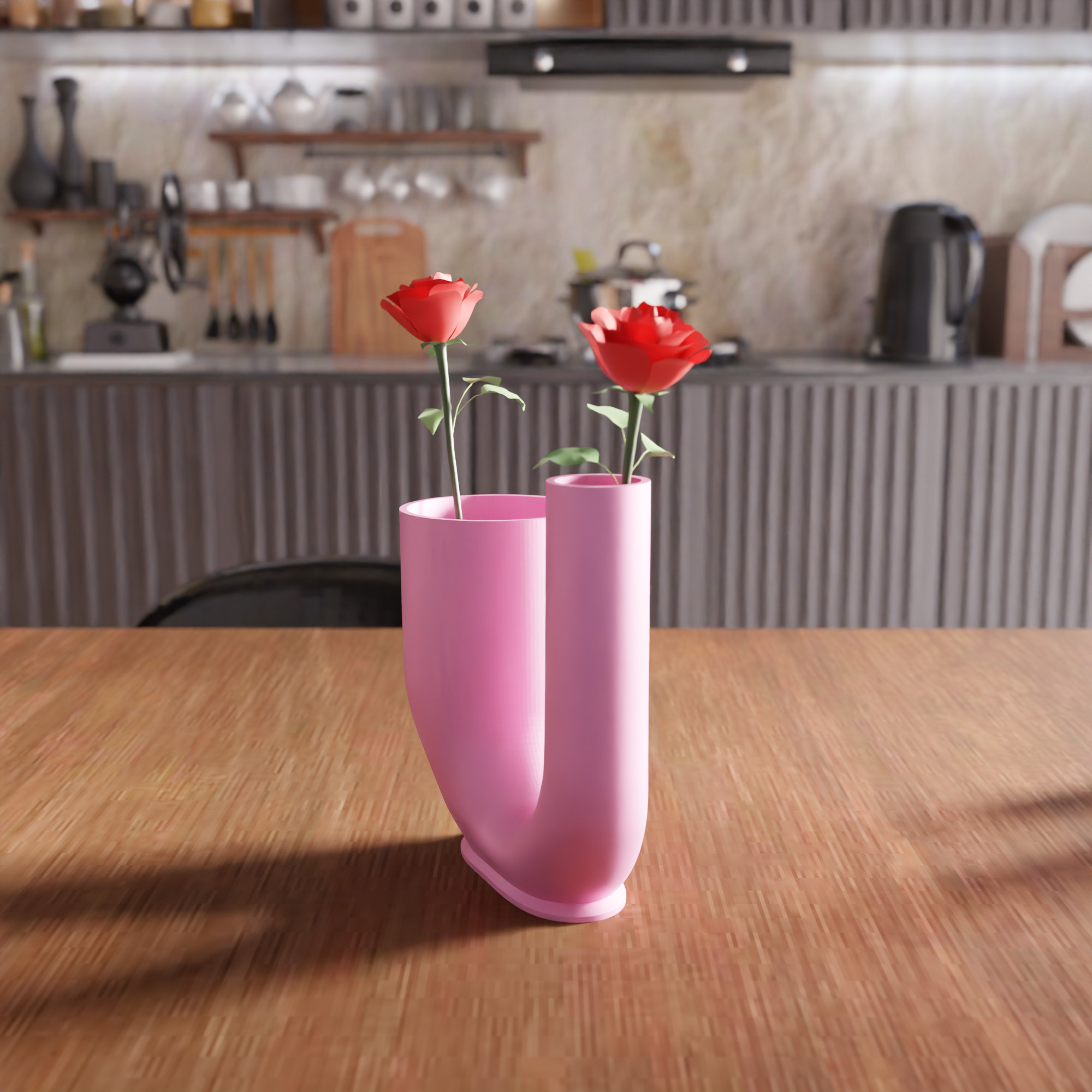 Cylinder Multi Vase - 018 3D print model_1