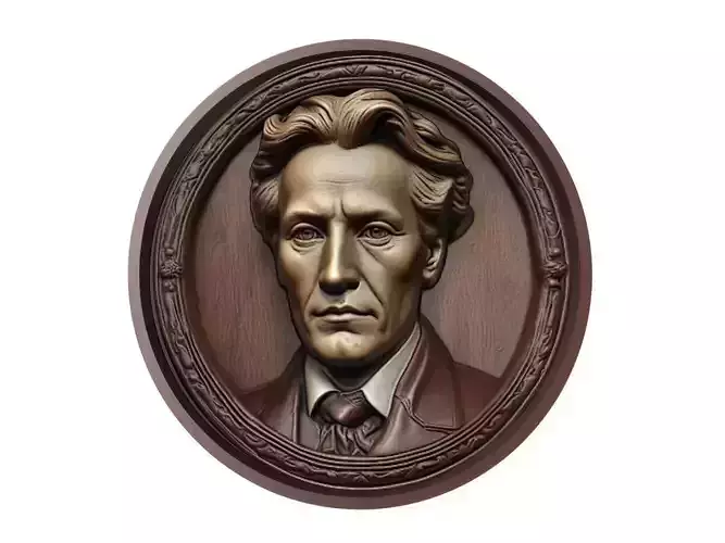 Soren Kierkegaard Medallion