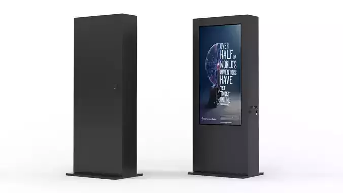 Digital Kiosk 3D model