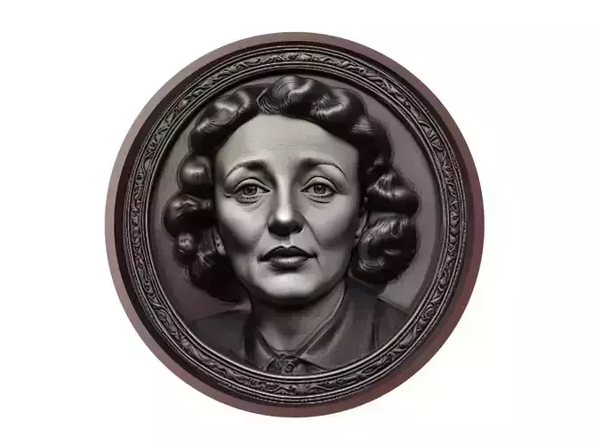 Edith Piaf Medallion