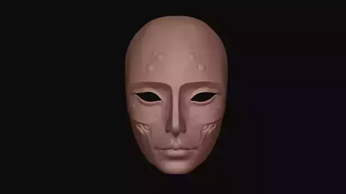 Elise mask - Noxus trailer - League of Legends 3D print model Elise mask - Noxus trailer - League of Legends 3D print model