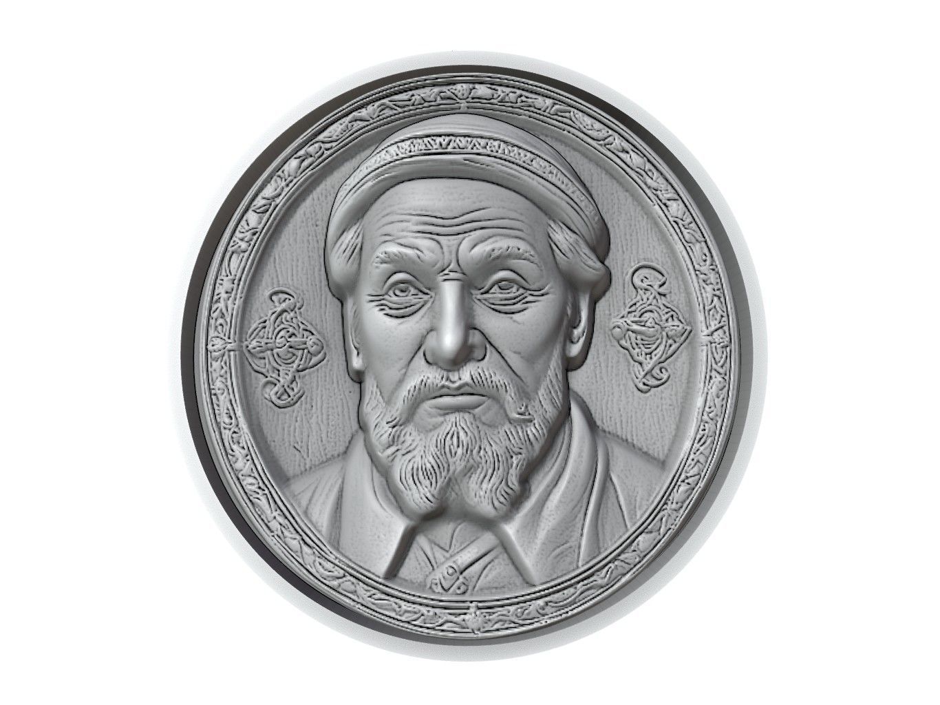 Marco Polo Medallion 3D print model_2