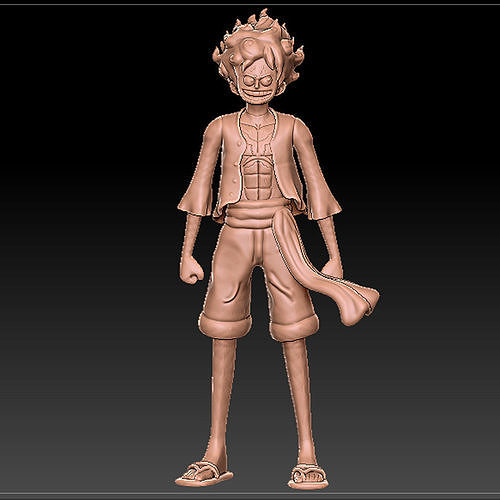 Luffy Gear 5 One Piece Free 3D print model