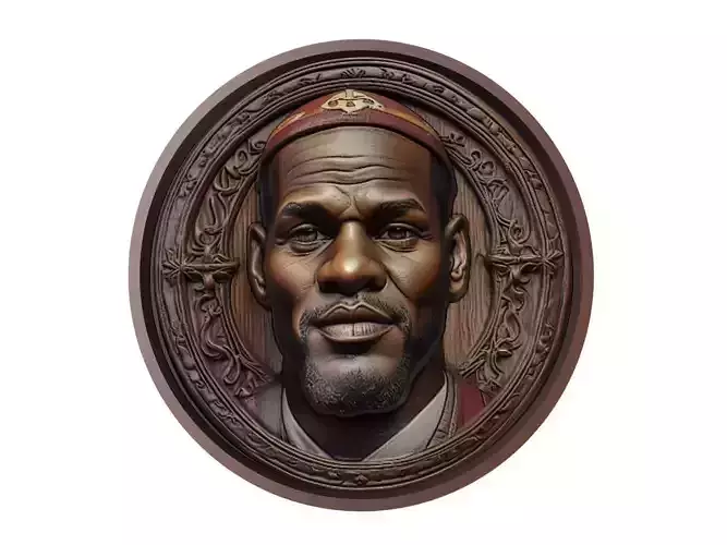 LeBron James Medallion