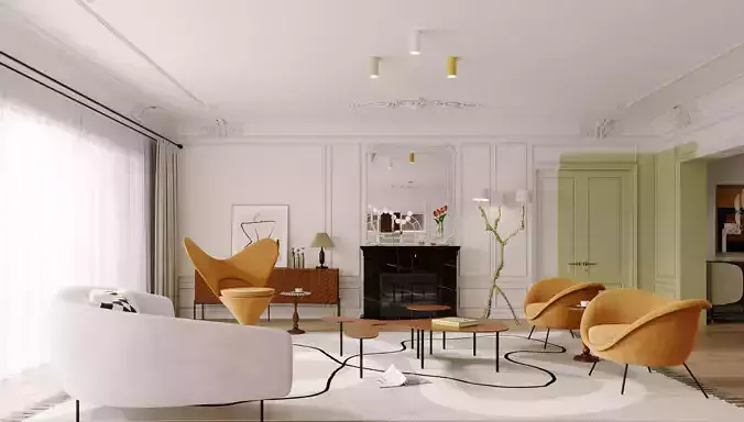 apartment interior scenes      