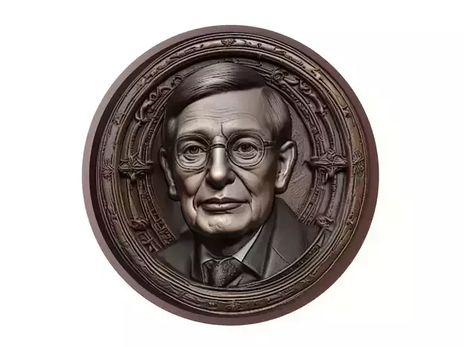 Stephen Hawking Medallion
