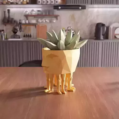 Human Leg and Face Planter - 011