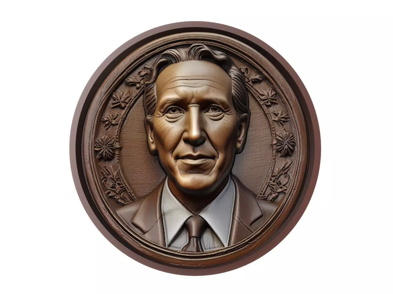 Howard Schultz Medallion 3D print model